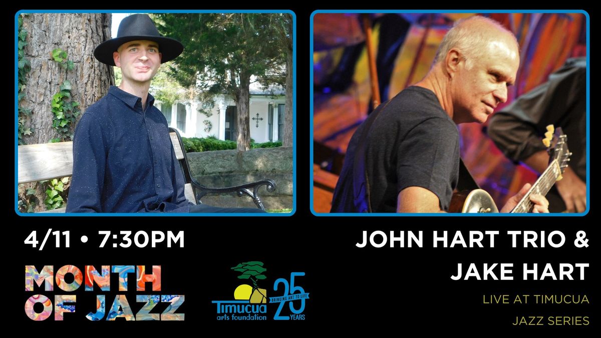 Month of Jazz: John Hart Trio & Jake Hart