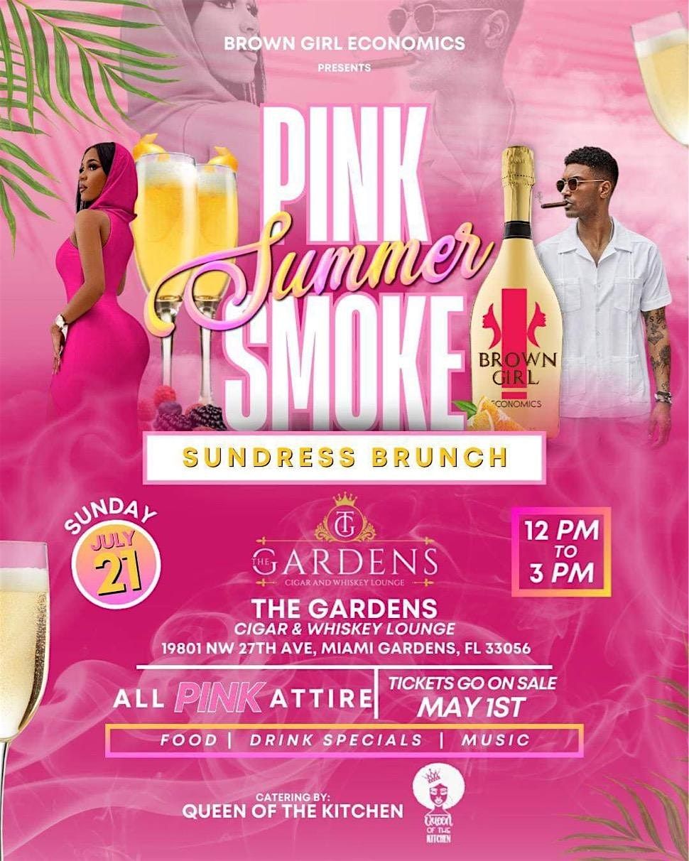 Pink Summer Smoke and Gourmet Treats