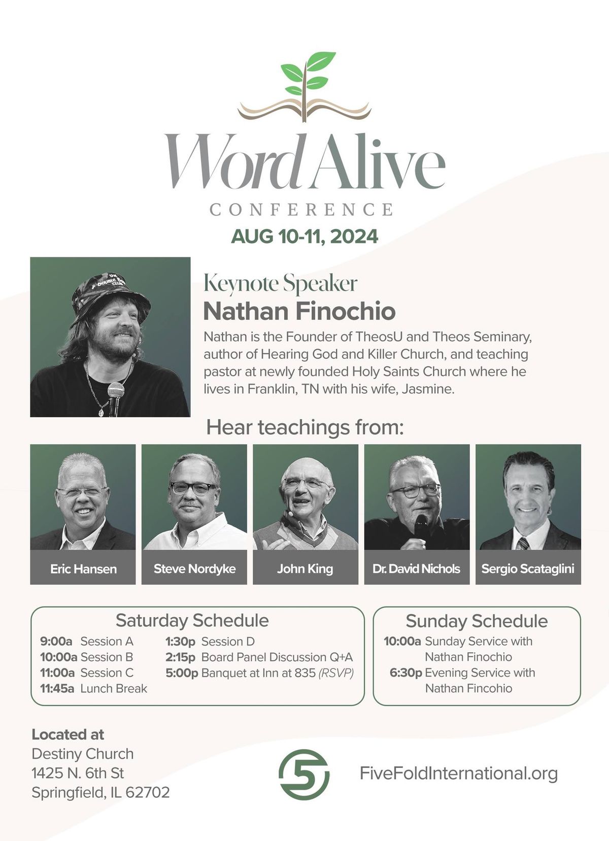 Word Alive Conference - FREE