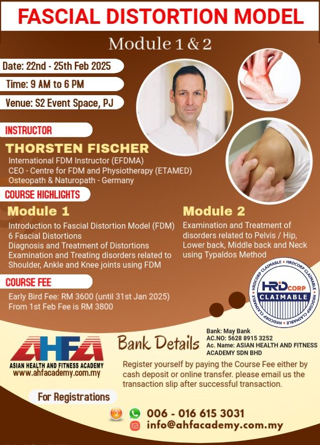 FASCIAL DISTORTION MODEL - MODULE 1 & 2