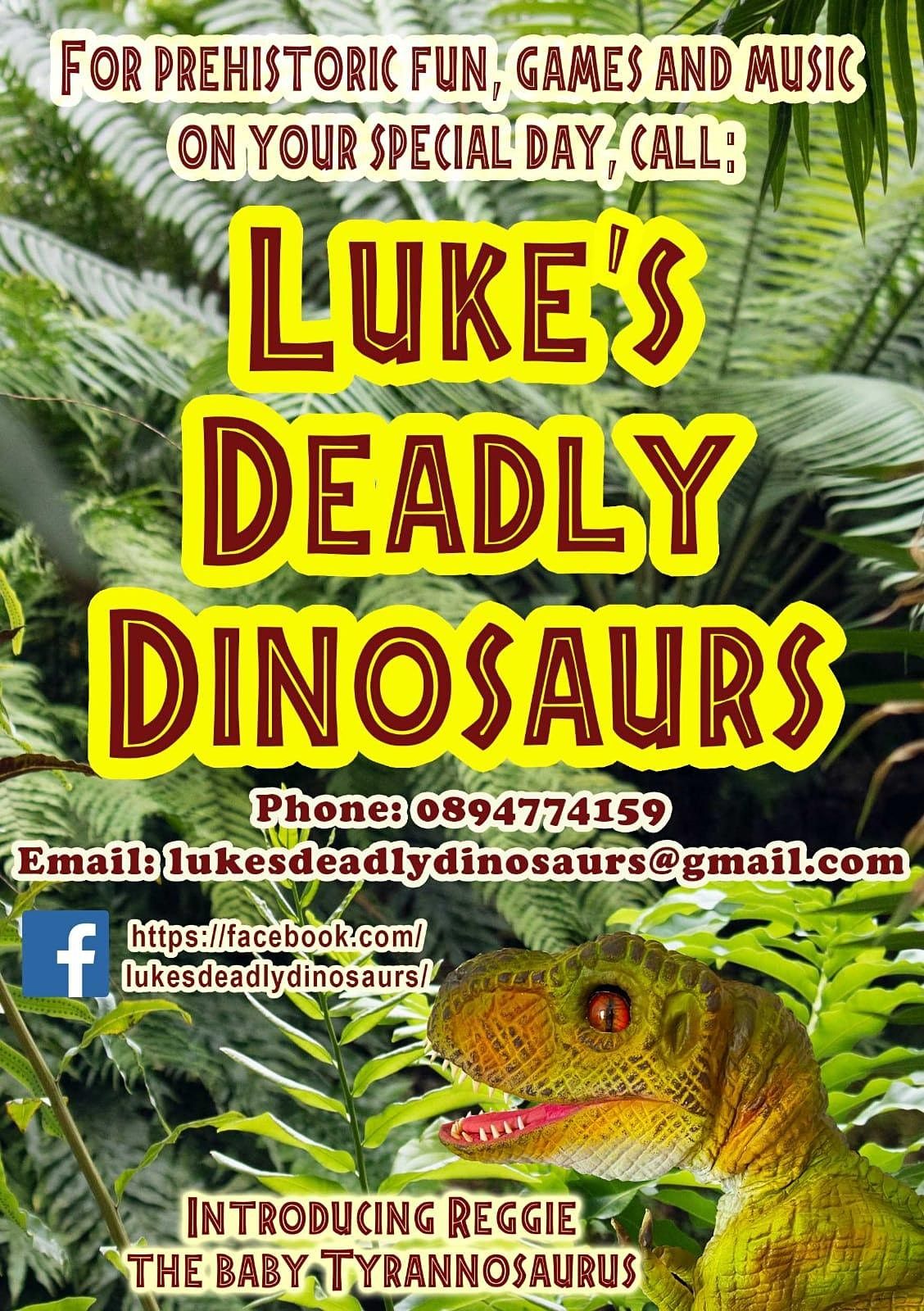Copy of Luke's Deadly Dinosaurs - Suitable for all ages