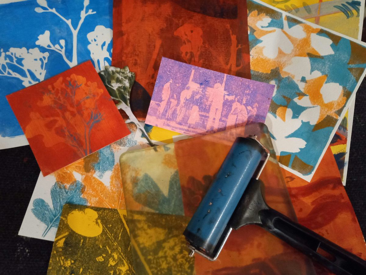 Gelli Printing with Denise Harrison (25 Nov)