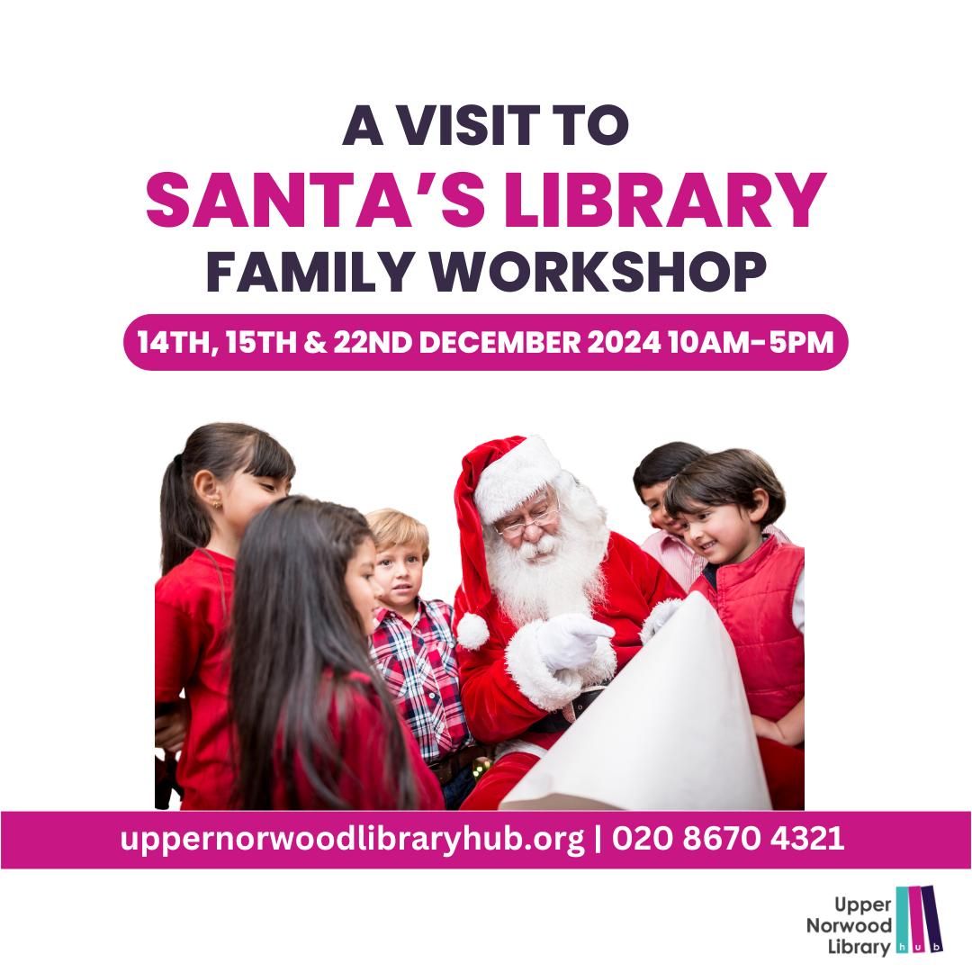 A Visit to Santa's Library - family group workshop