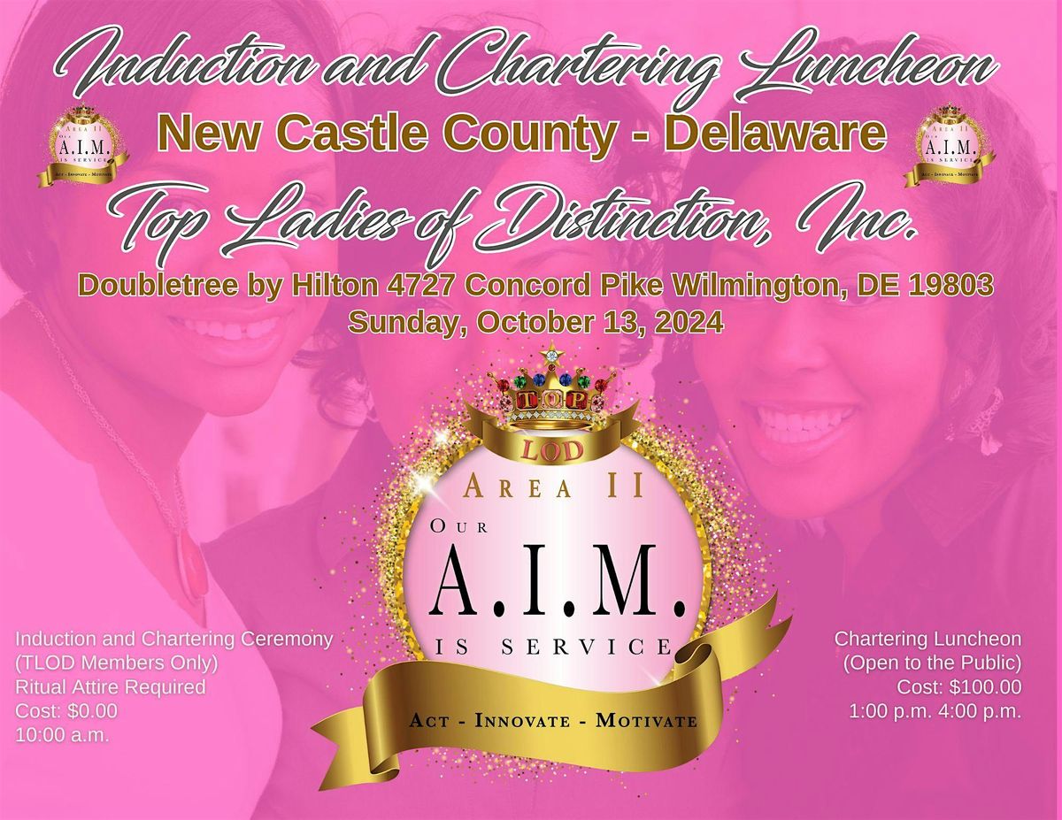 TLOD, Inc. - New Castle County, DE Induction & Chartering Luncheon Event