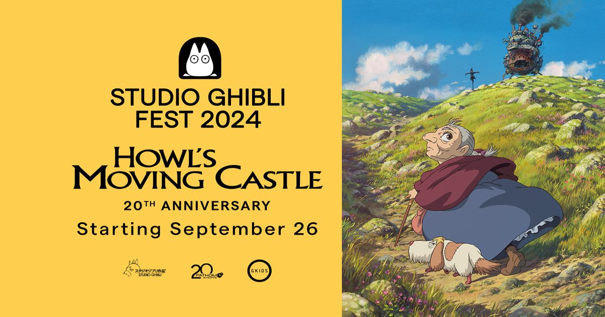 Howl's Moving Castle 20th Anniversary: Studio Ghibli Fest