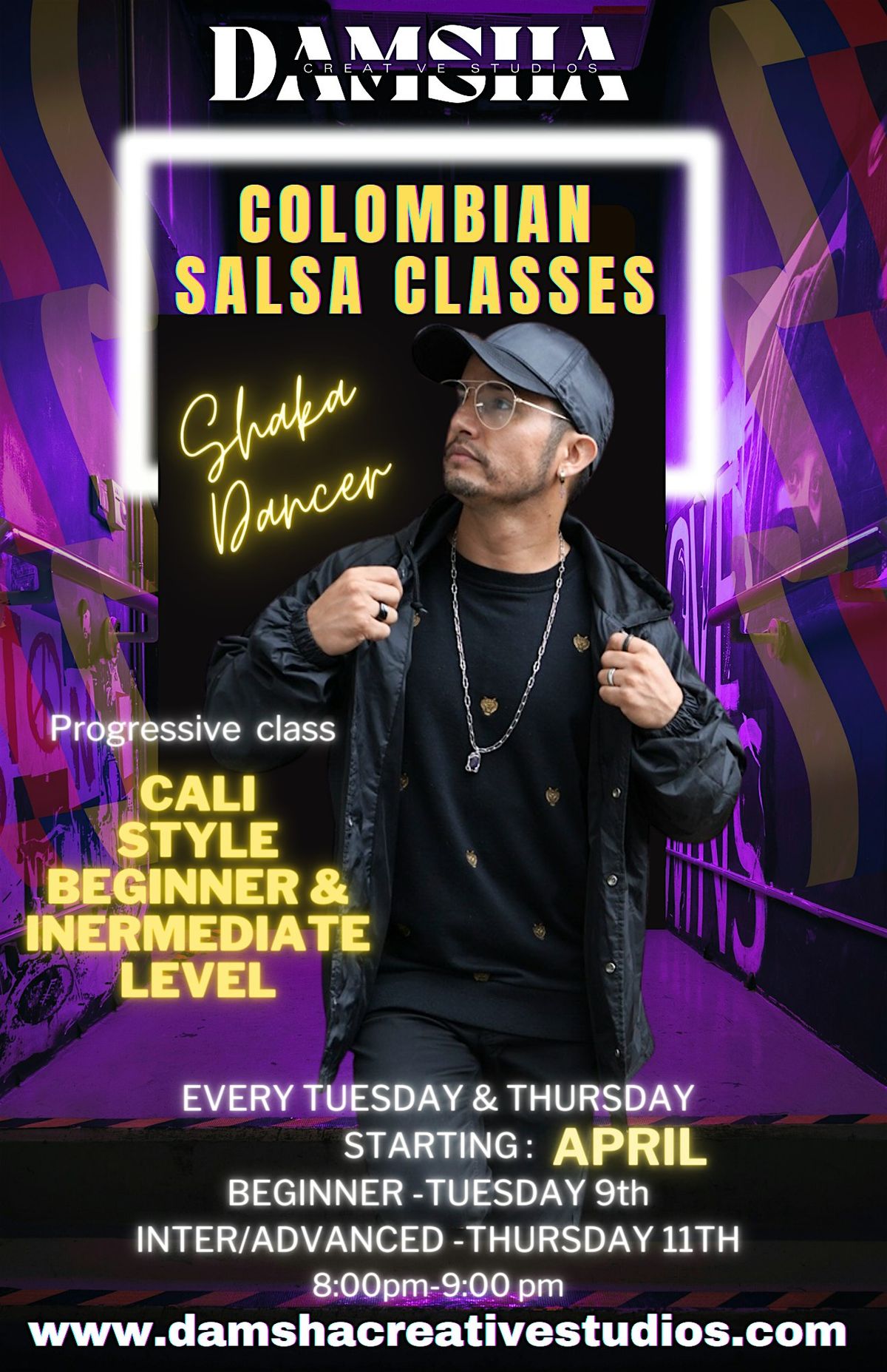 Colombian Salsa-Cali Style Classes