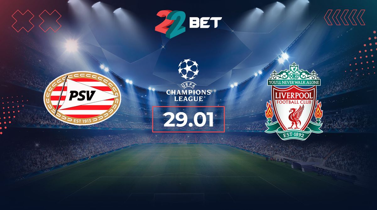 Champions League - Liverpool FC vs PSV Eindhoven at Anfield Stadium