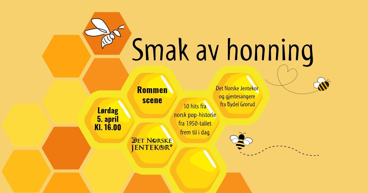 Smak av honning - konsert med Det Norske Jentekor og gjestesangere fra Bydel Grorud