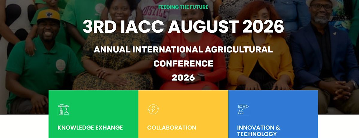 International Agricultural Conference Canada 2026