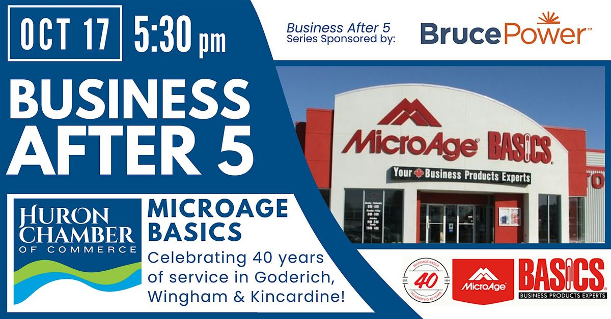 Business After 5 @ MicroAge Basics