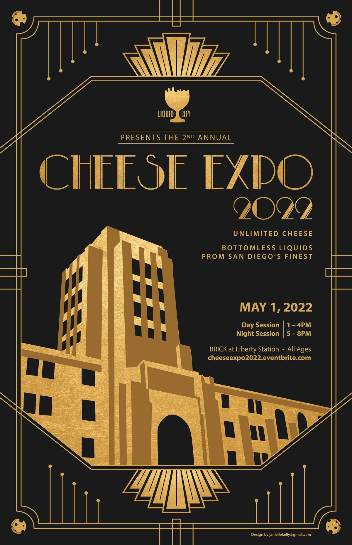 LIQUID CITY Cheese Expo 2023, BRICK, San Diego, 30 April 2023