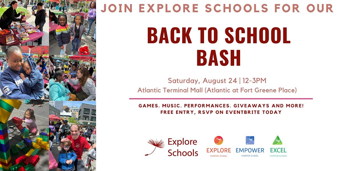 Explore Schools Back to School Bash and Giveaway