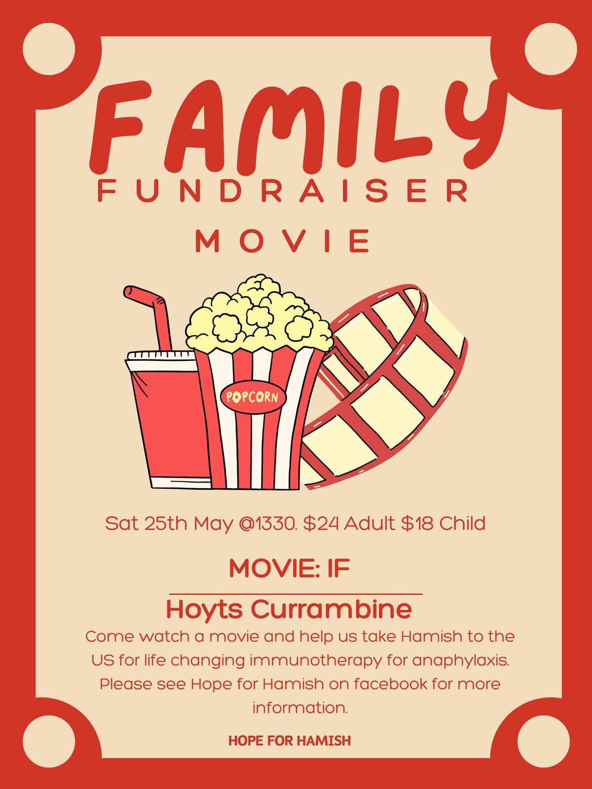 Family Fundraiser Movie. IF 