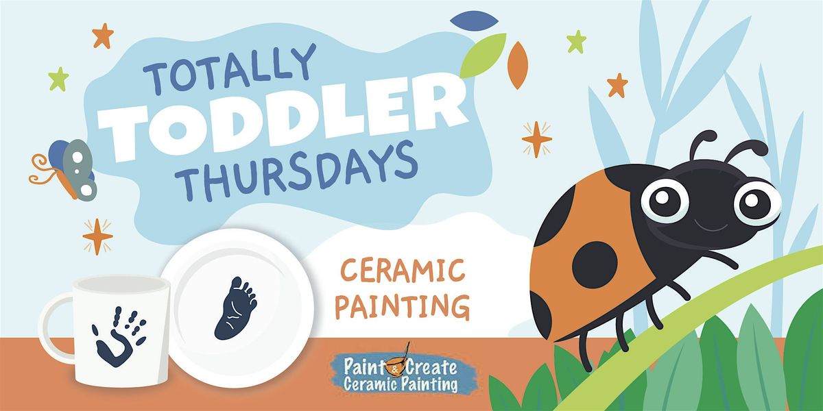 Totally Toddler Thursdays - Mothers Day Keepsake Ceramic Painting