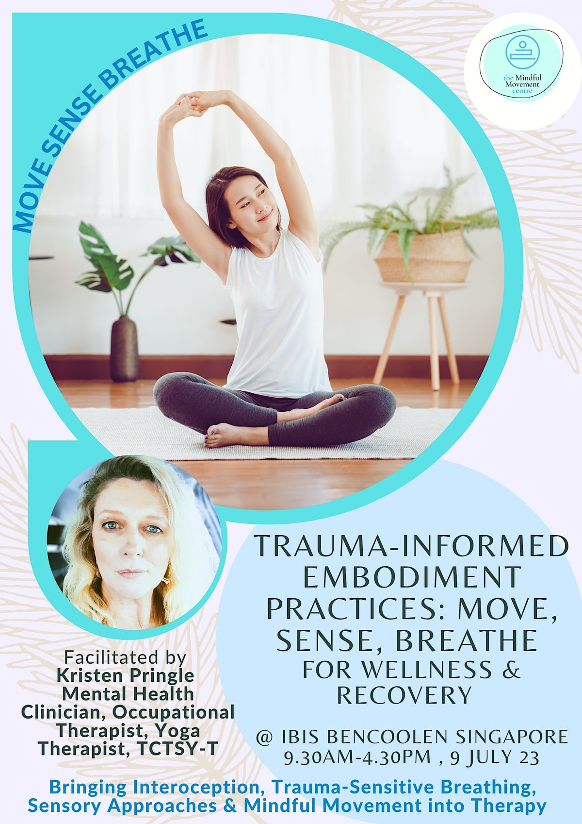 Trauma-Informed Embodiment Practices: Move, Sense, Breathe 1D InPerson Wksp