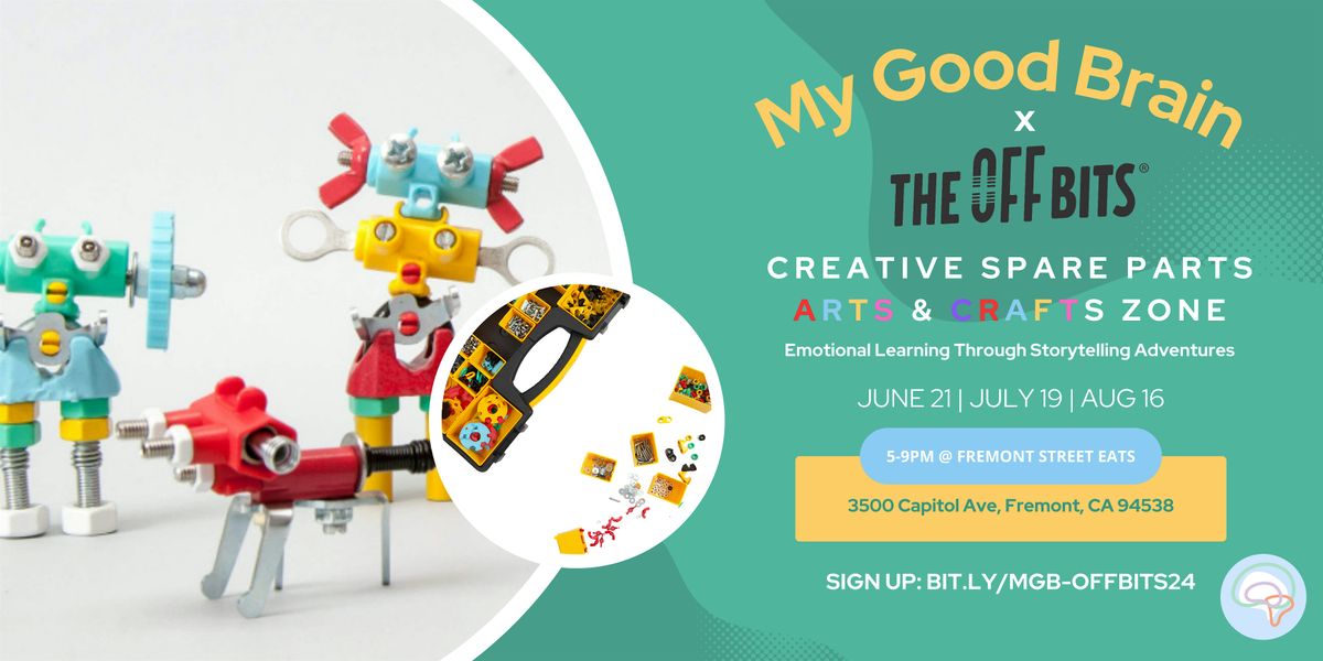 My Good Brain x The OffBits: Creative Spare Parts Art & Craft Zone