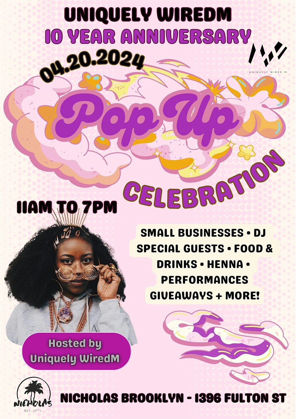 UNIQULYWIREDM 10 YEAR ANNIVERSARY POP-UP CELEBRATION