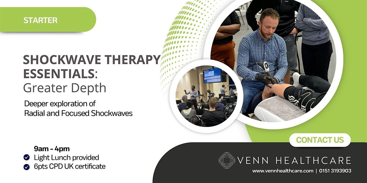 SHOCKWAVE THERAPY ESSENTIALS : GREATER DEPTH (RPW & FSW)