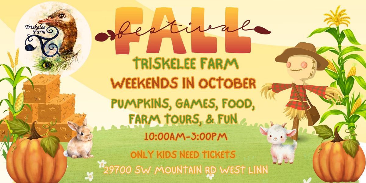 Fall Fest at Triskelee Farm