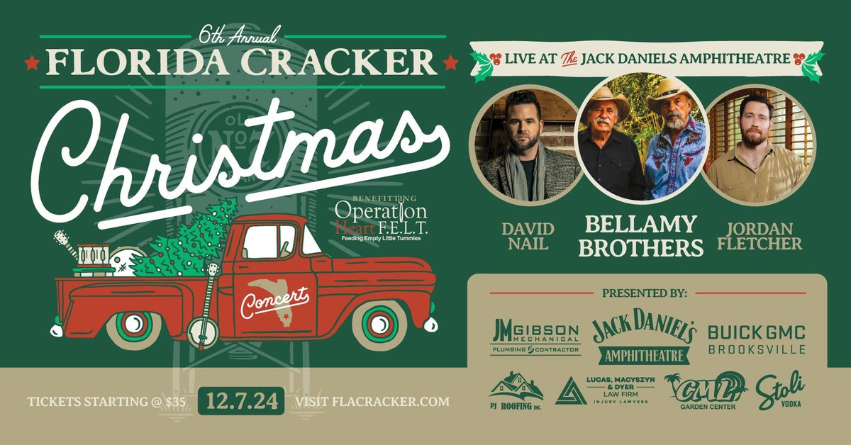 6th Annual Florida Cracker Christmas With The Bellamy Brothers, David Nail, & Jordan Fletcher