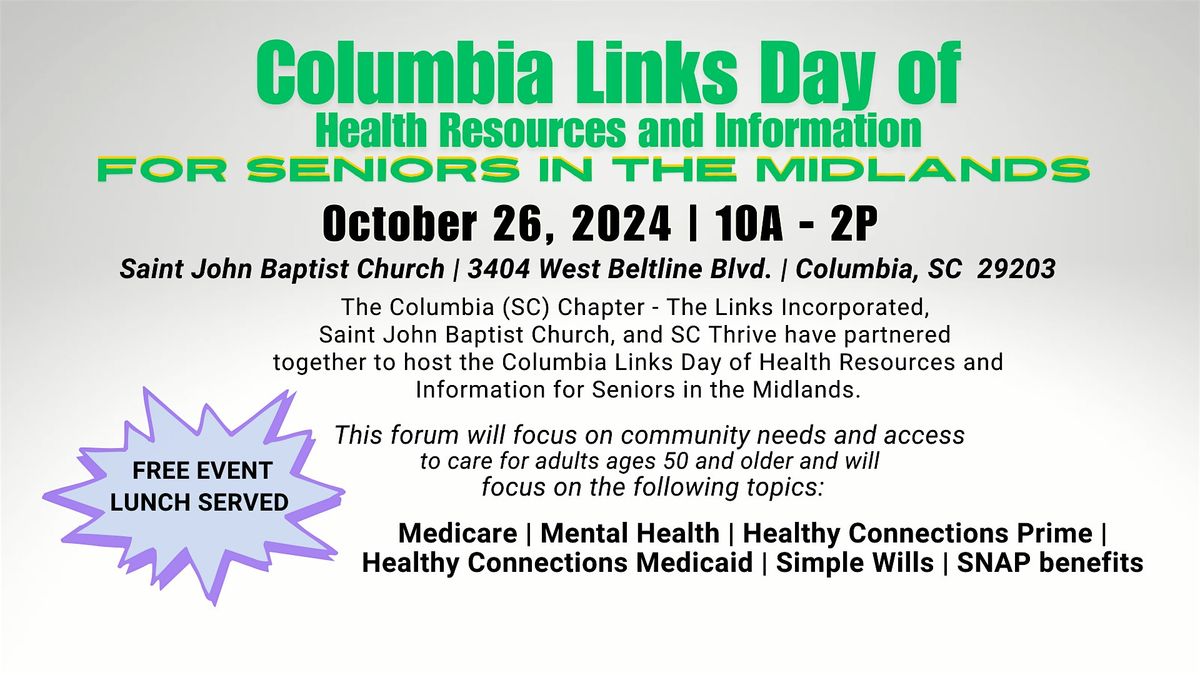 Columbia Links Day of Health Resources and Information