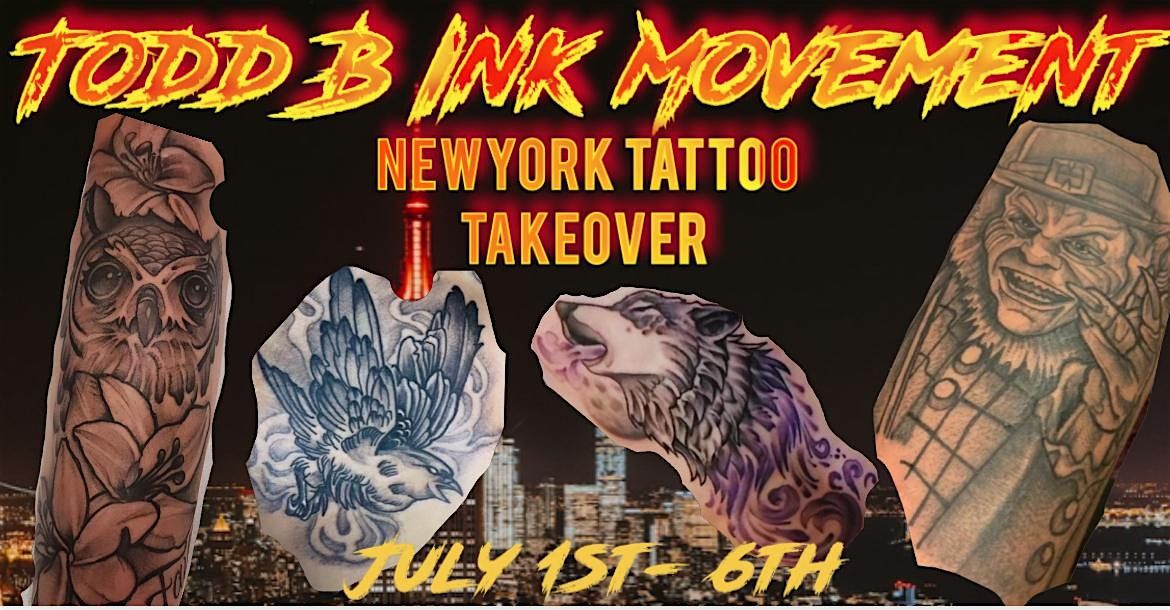 Todd B Ink Movement New York Tattoo Takeover
