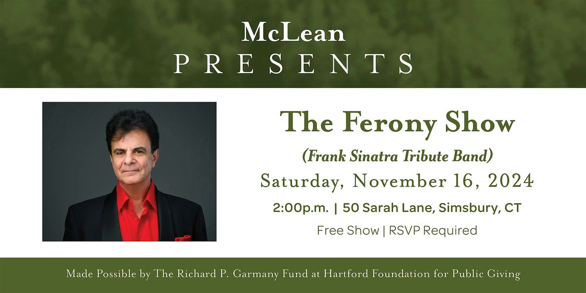 The Ferony Show (Frank Sinatra Tribute Band)