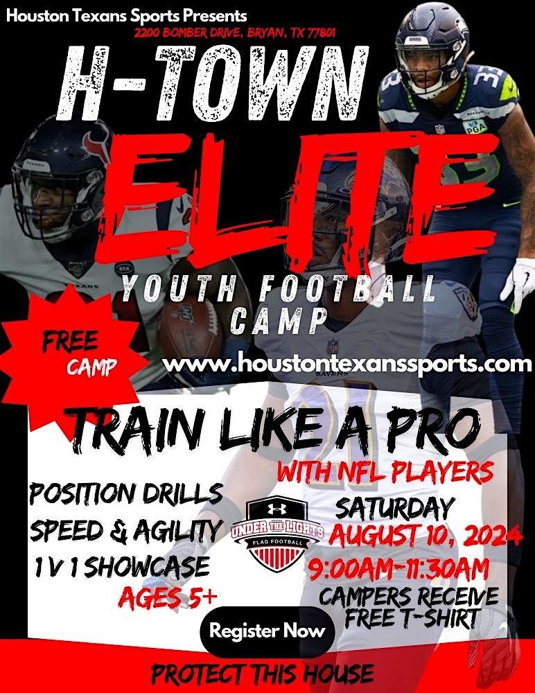 H-TOWN ELITE Football Camp by UA Under the Lights Youth Flag Football