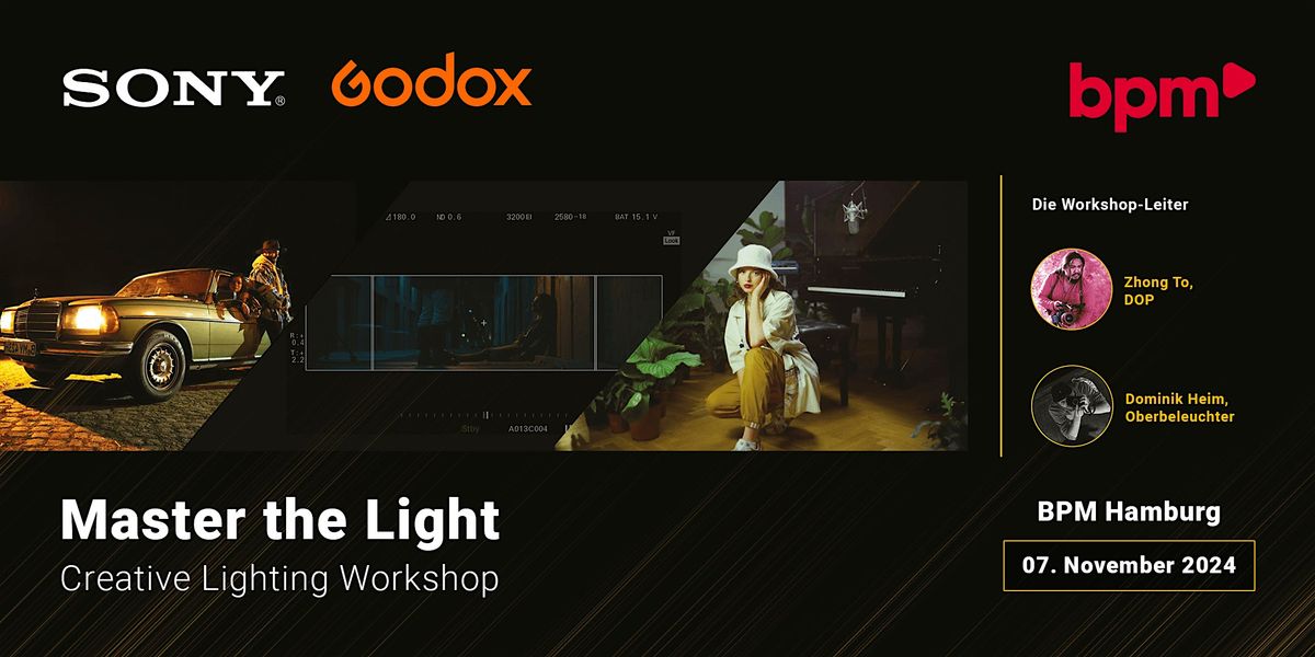 Master the Light | Sony & Godox Roadshow