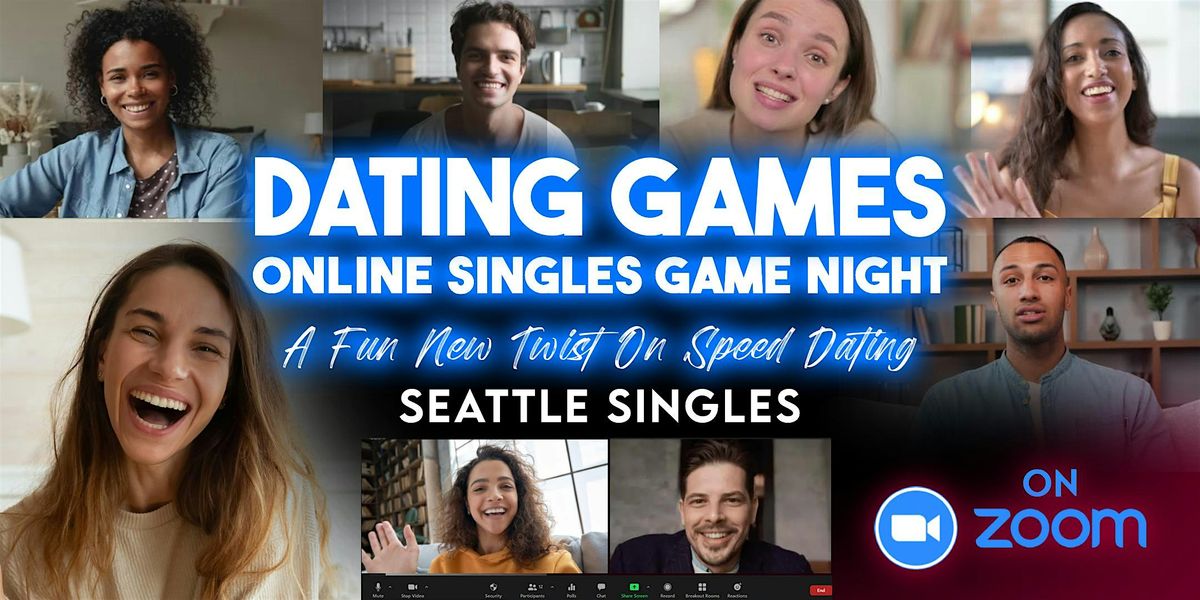 Seattle Dating Games: Online Singles Event: A Twist On Speed Dating