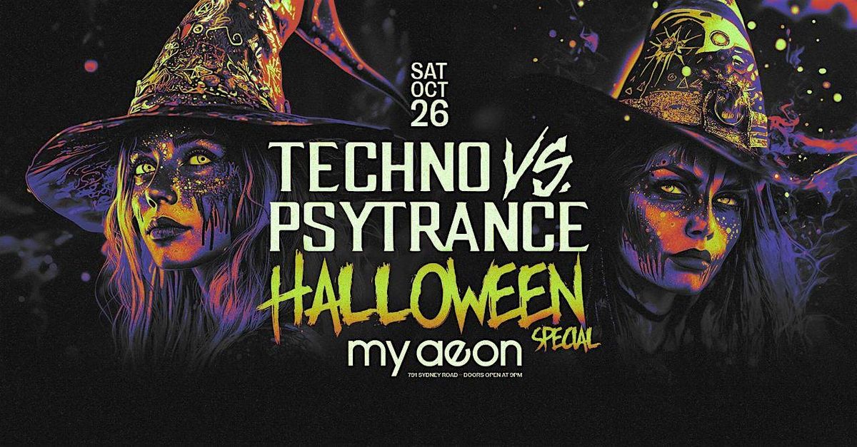 Techno vs Psytrance Halloween Special