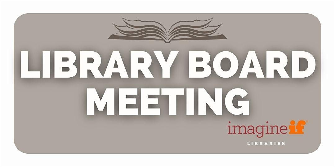 Library Board Meeting