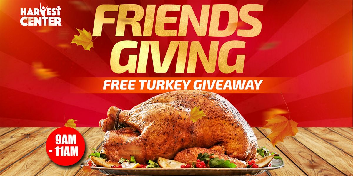 Friendsgiving Turkey Giveaway