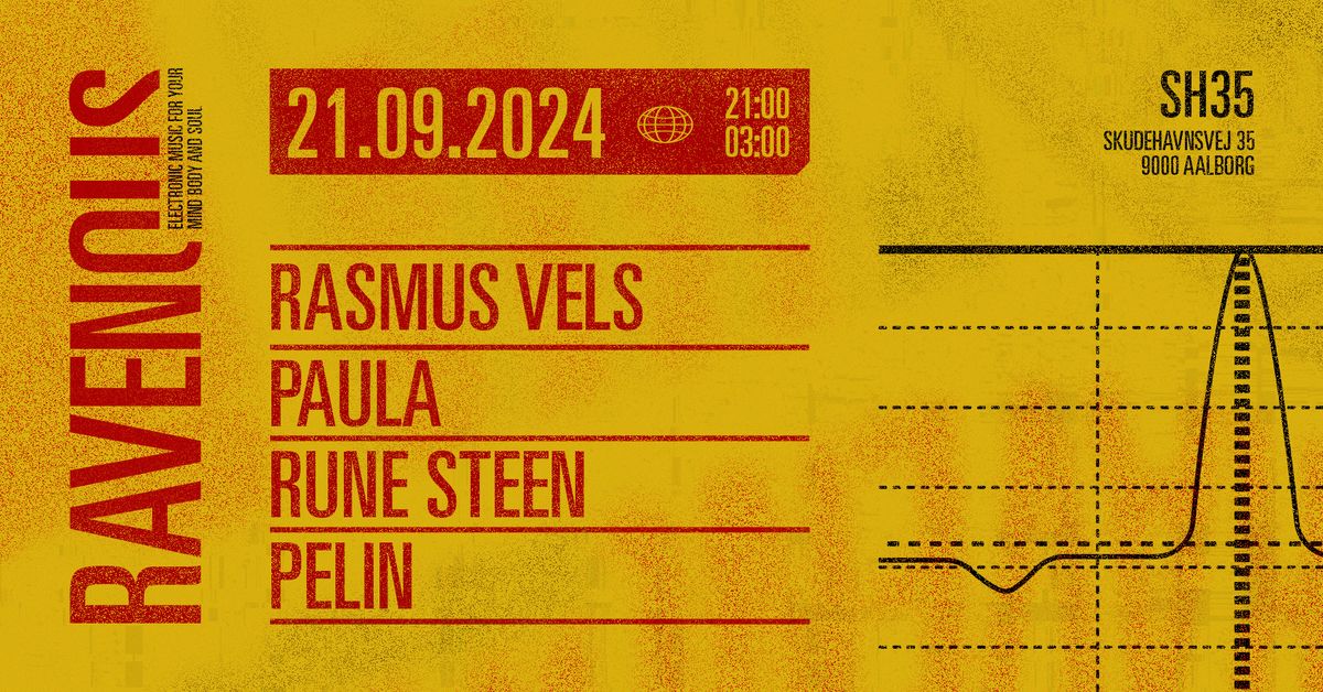 Ravenous: Rasmus Vels \/ Paula \/ Rune Steen \/ Pelin @ SH35