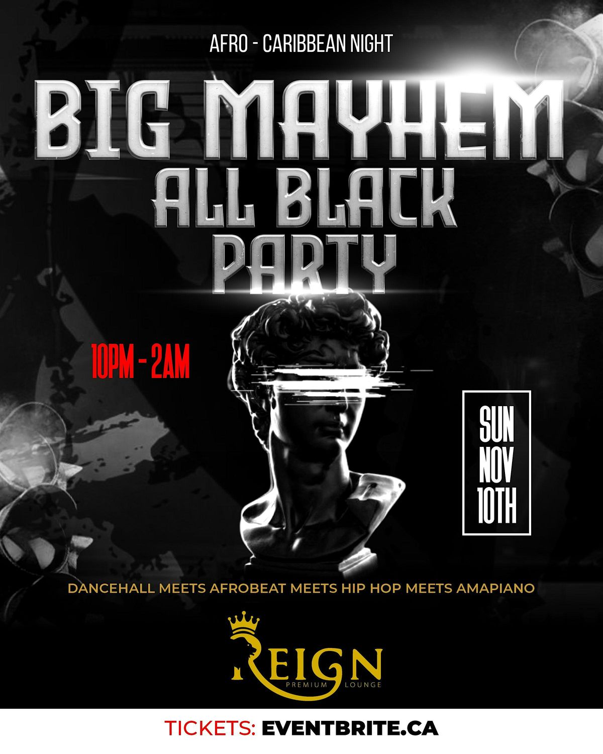 BIG MAYHEM :: ALL BLACK PARTY