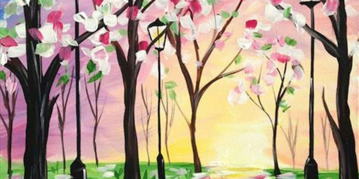 Delightful Spring Stroll - Paint and Sip by Classpop!\u2122