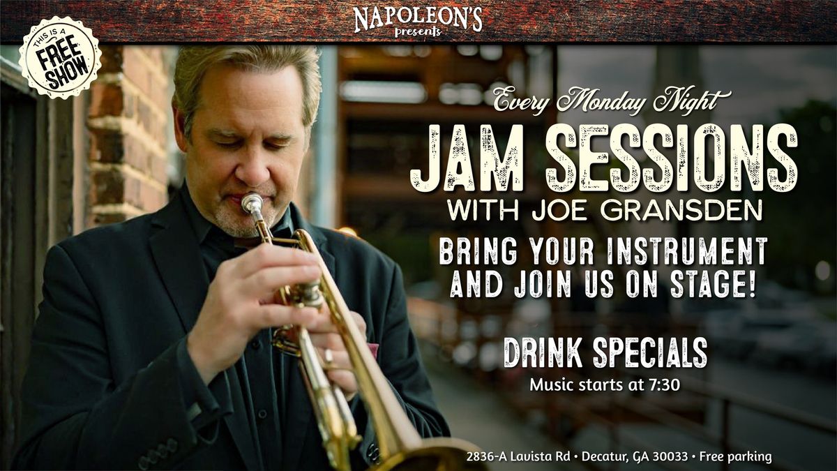 JAZZ JAM SESSIONS WITH JOE GRANSDEN