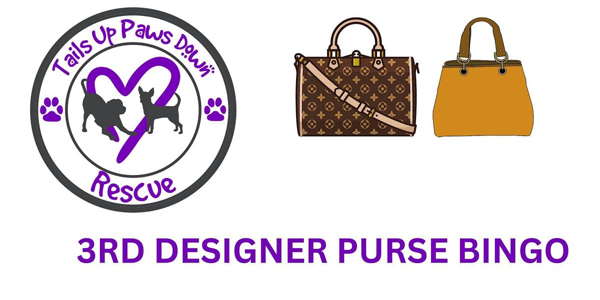 3RD DESIGNER BAG BINGO