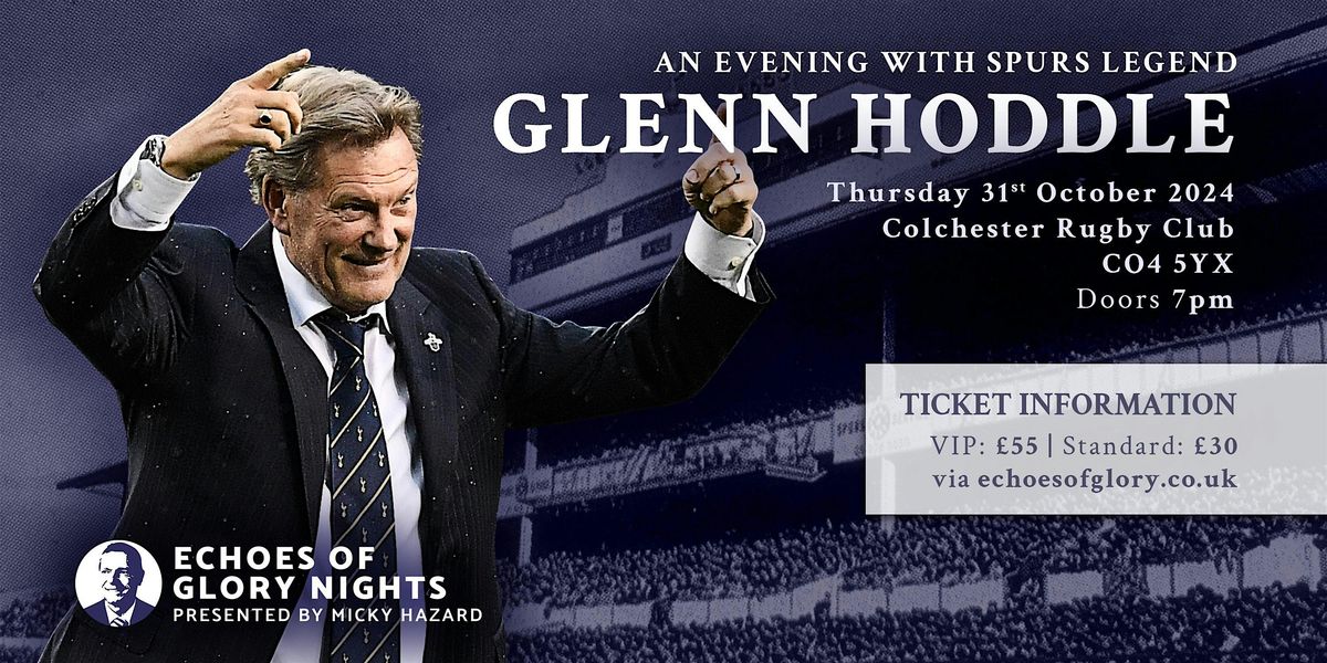 An evening with Glenn Hoddle