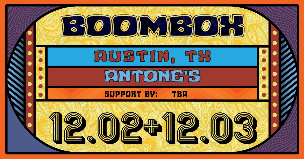 BoomBox w\/ ETHNO (Jeff Franca of Thievery Corporation)