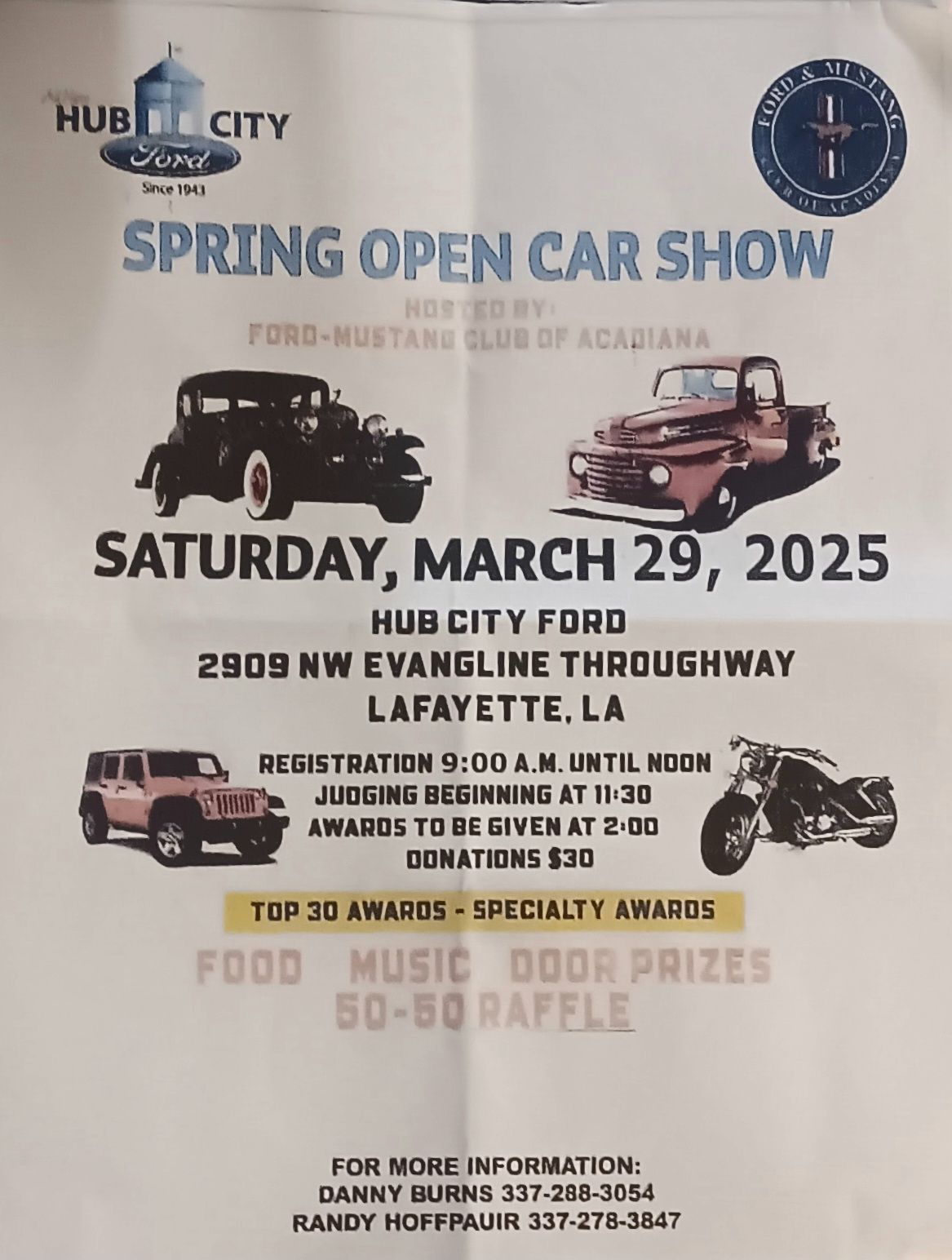 Ford and Mustang Club show