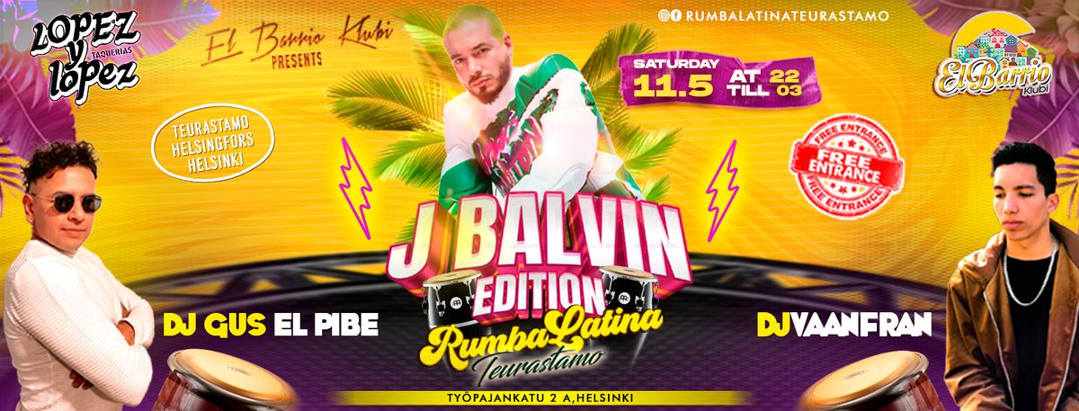 Rumba Latina J BALVIN Edition