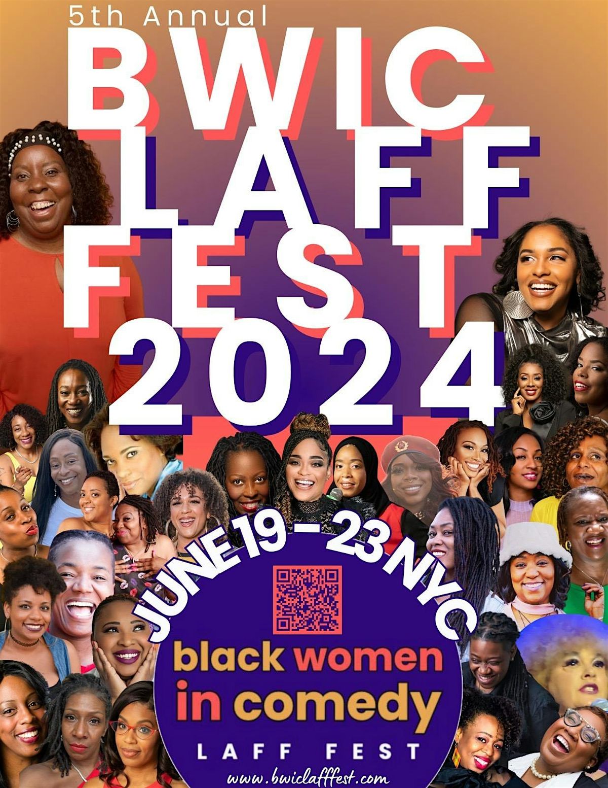 The 5th Annual Black Women in Comedy Laff Fest presents\u2026Naturally Funny!