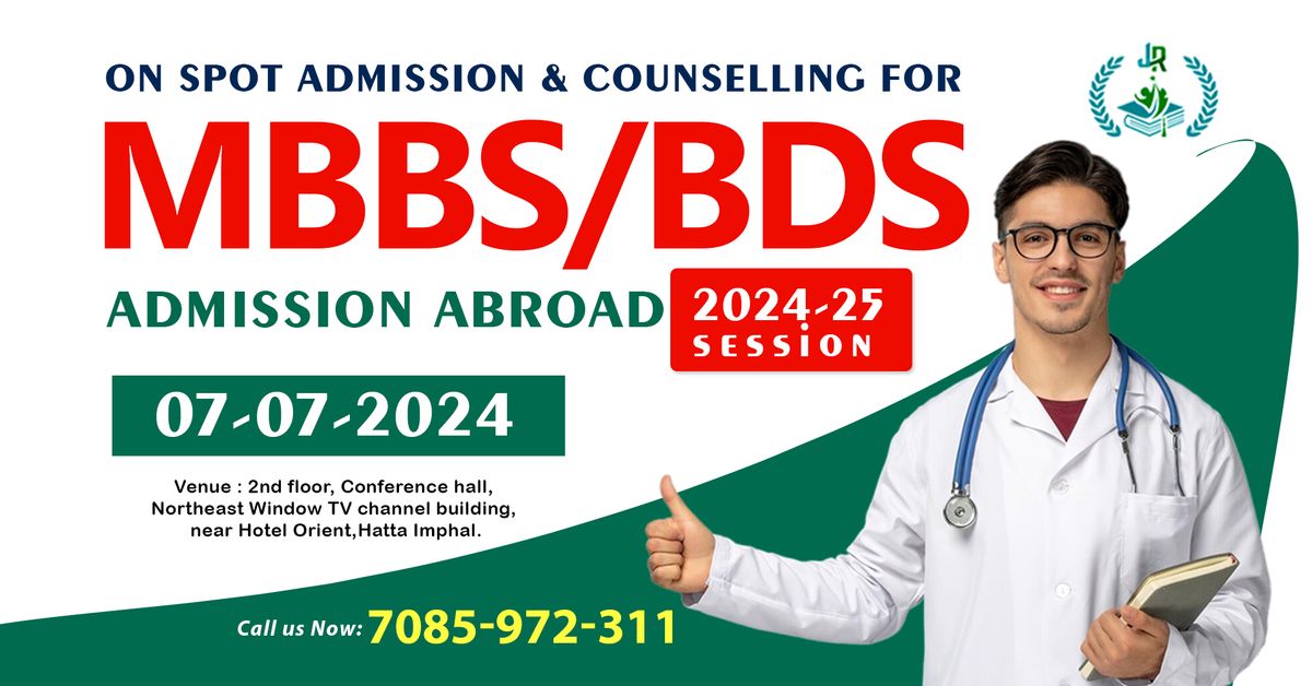 On-Spot Admission & Counseling for MBBS\/BDS Admission Abroad!