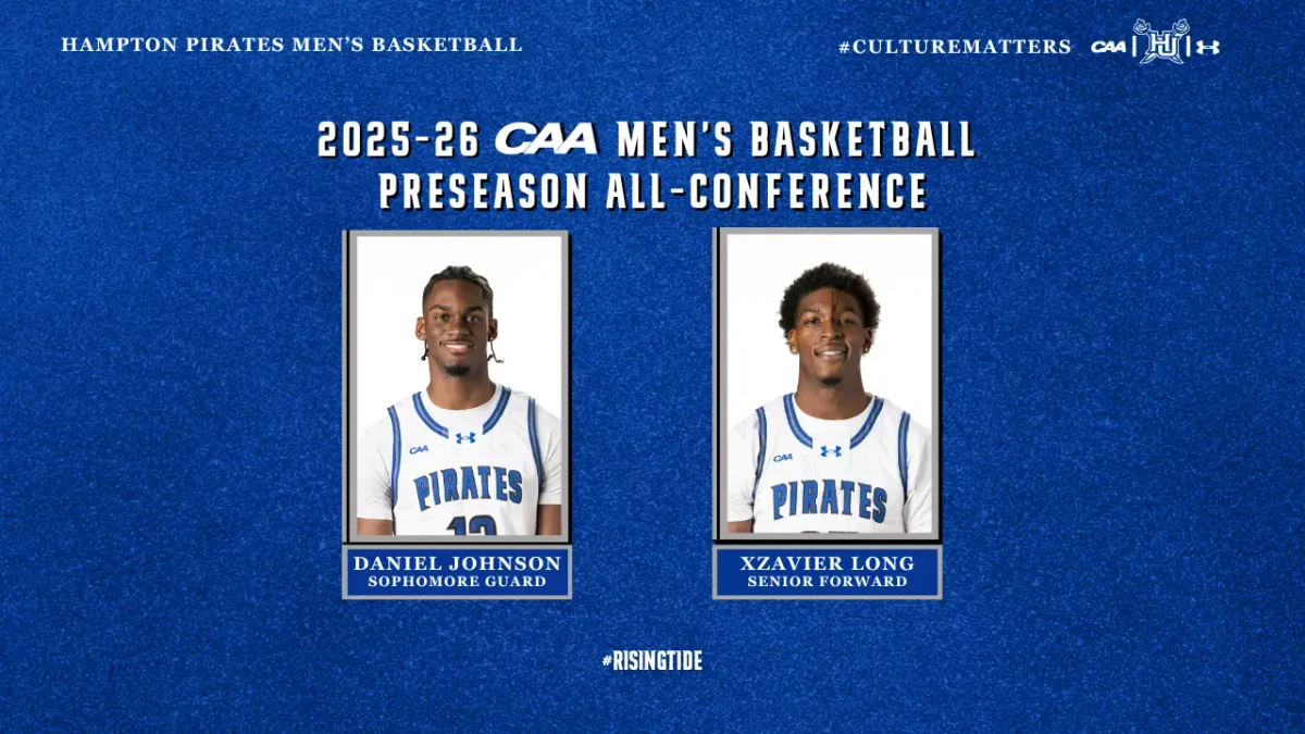 Parking Northeastern Huskies at Hampton Pirates Mens Basketball