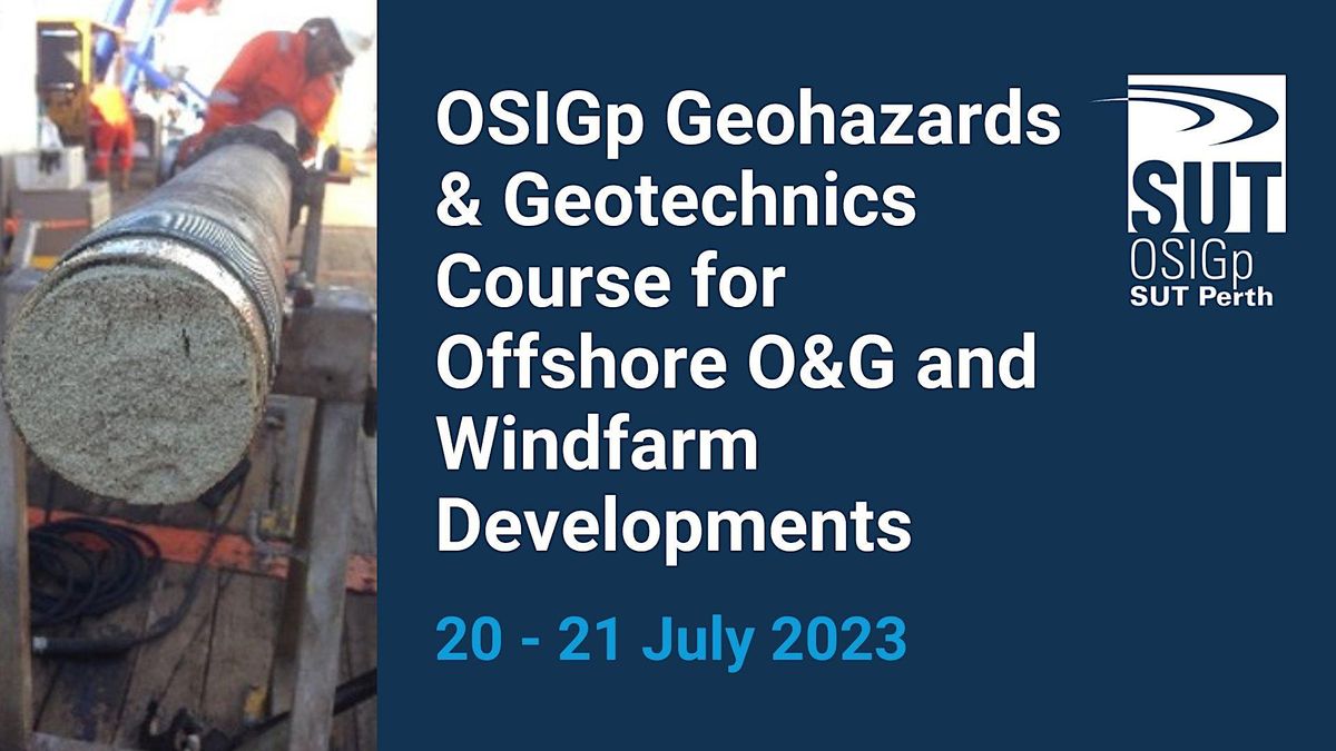 OSIGp - Geohazards & Geotechnics Course 2023
