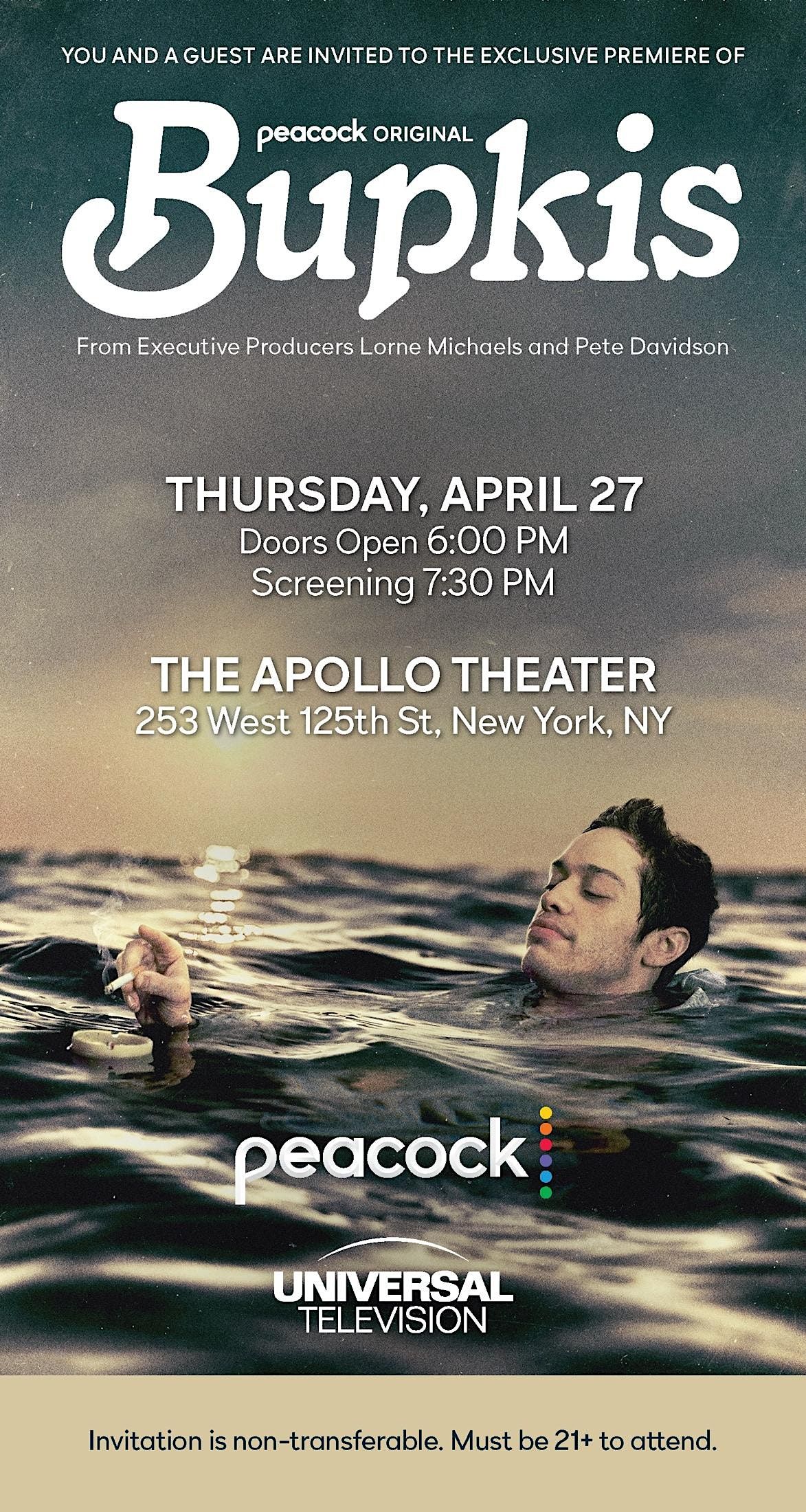 Peacock's BUPKIS - NY Premiere Screening