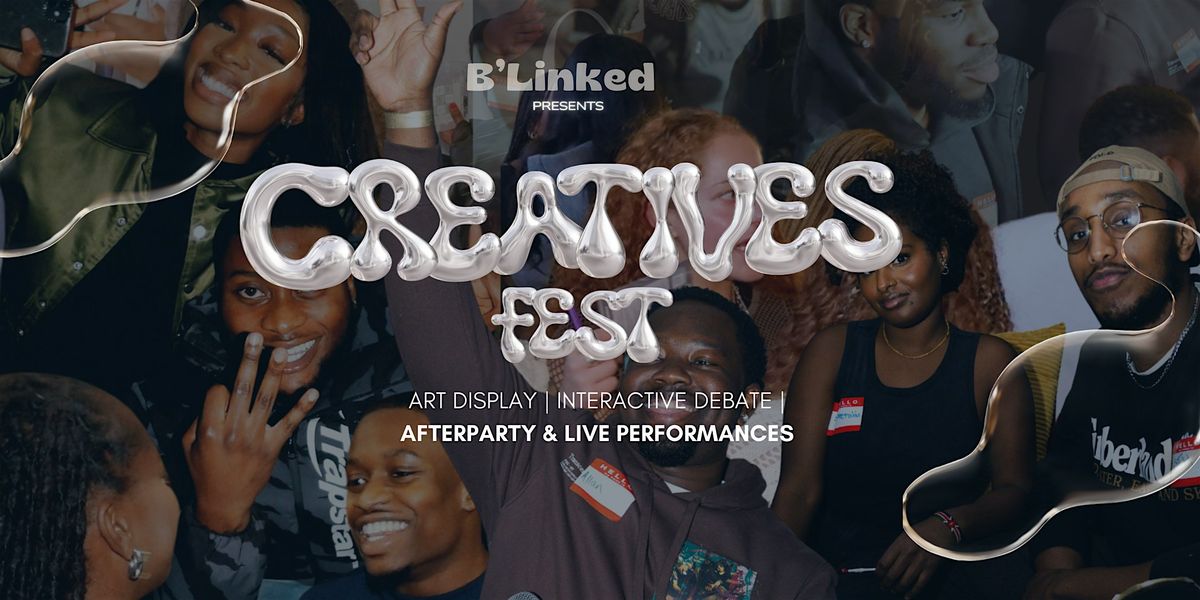 Creatives Fest: The Ultimate Networking Party for ALL creatives to connect!