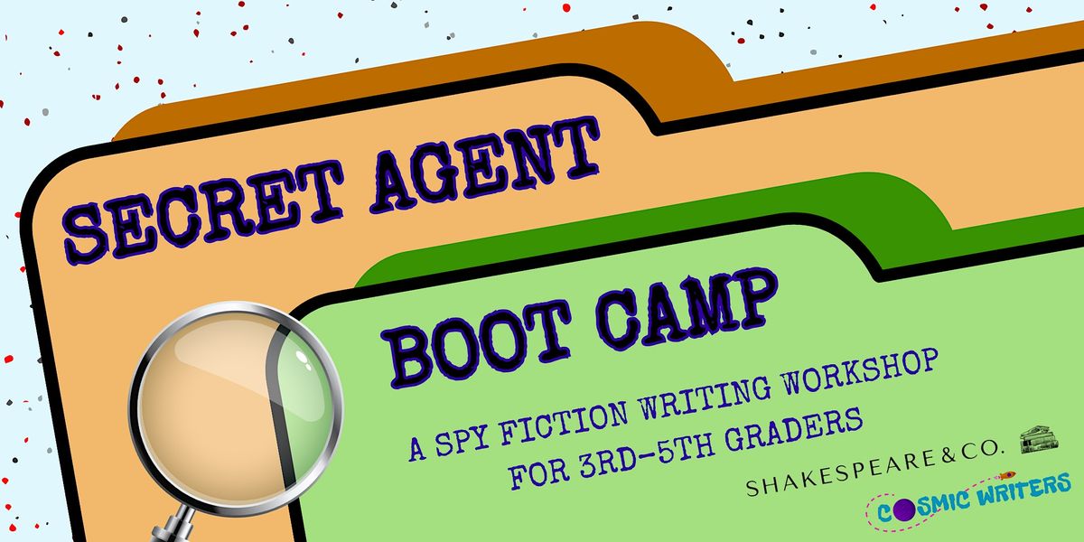 Spy Fiction Creative Writing Workshop for 3rd\u20135th Graders