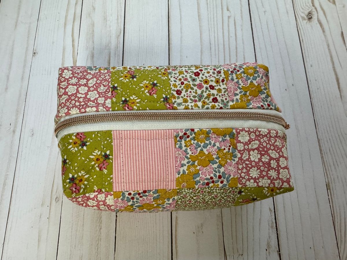 Patchwork Zipper Pouch